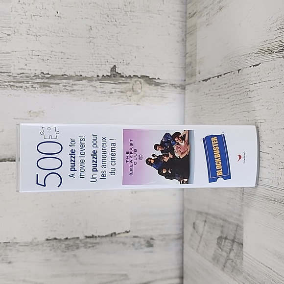 Blockbuster The Breakfast Club 500 piece puzzle John Hughes 80s NEW - Picture 2 of 5